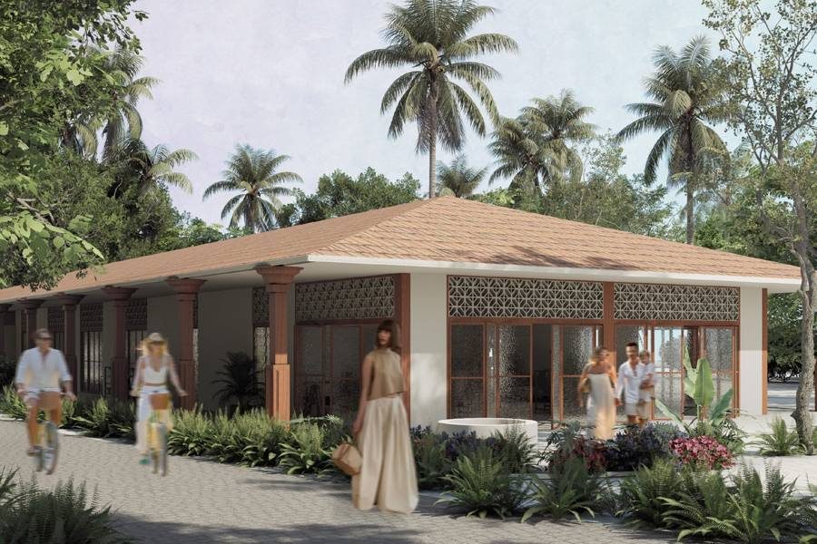 Kaage, lobby and restaurant (concept)